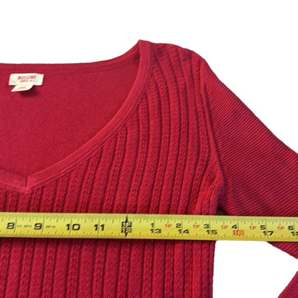 Mossimo Reddish Sweater Size Small - Picture 7 of 7